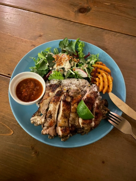 ジャークチキンプレート